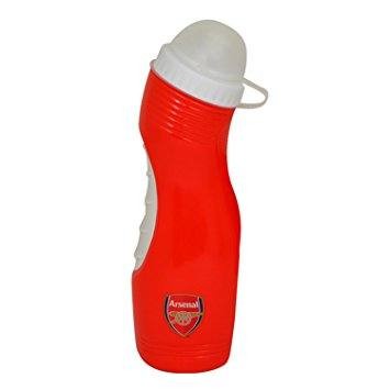 Arsenal műanyag vizespalack kulacs piros