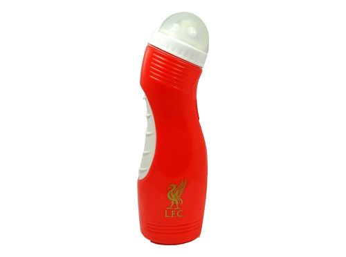 Liverpool műanyag vizespalack kulacs piros