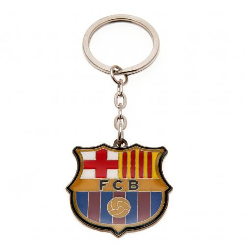FC Barcelona címeres fém kulcstartó