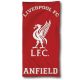 Liverpool FC logóval ellátott törölköző, 140x70 cm