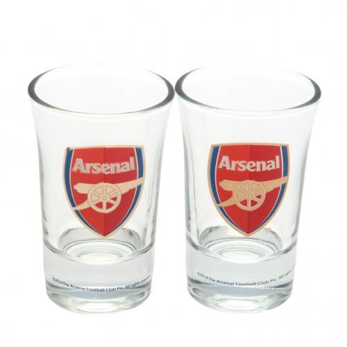 Arsenal üveg feles pohár 2db-os