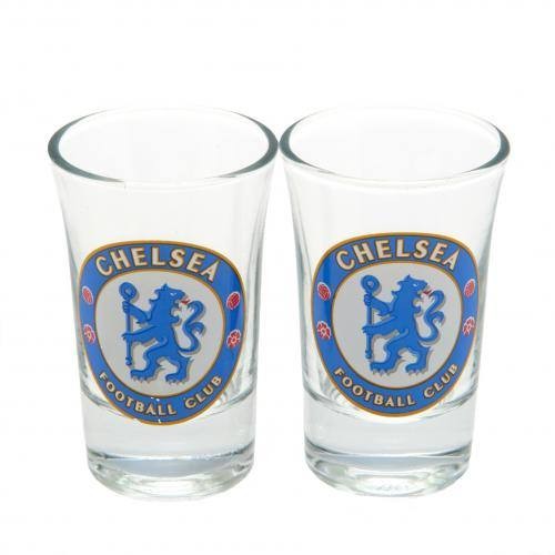 Chelsea üveg feles pohár 2db-os
