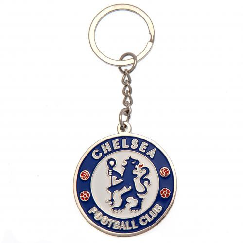 Chelsea nagy címeres fém kulcstartó