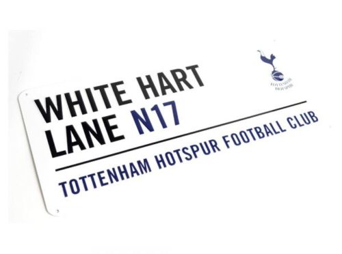 Tottenham Hotspur fém utcatábla
