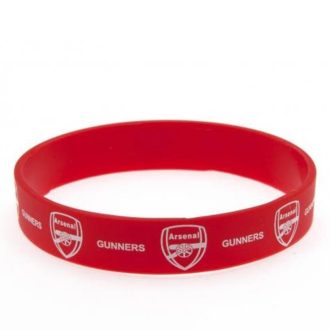 Arsenal szilikon karkötő