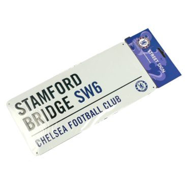Chelsea fém utcatábla nagy Stamford Bridge