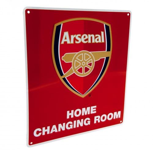 Arsenal fémtábla öltöző szoba