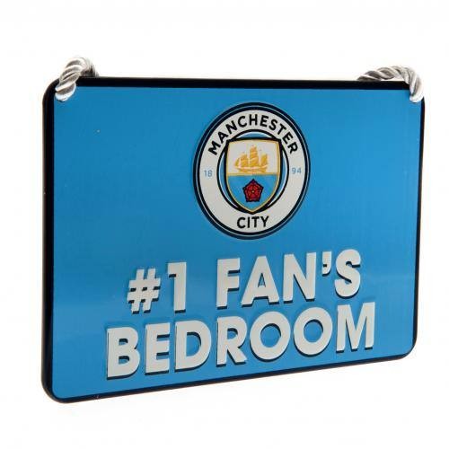 Manchester City fém hálószoba tábla Nr, 1 Fan