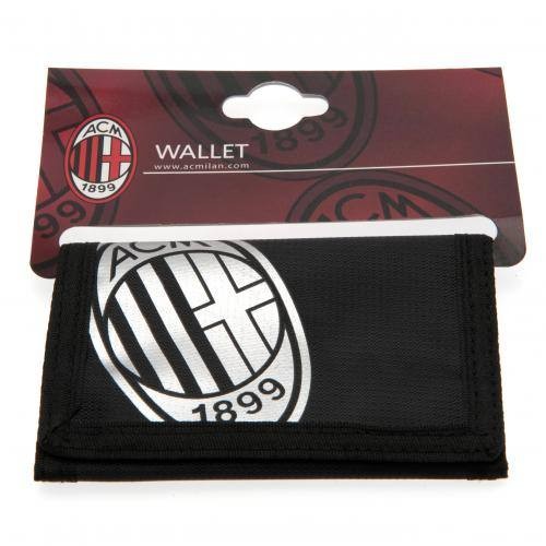 AC Milan pénztárca fekete Foil Print