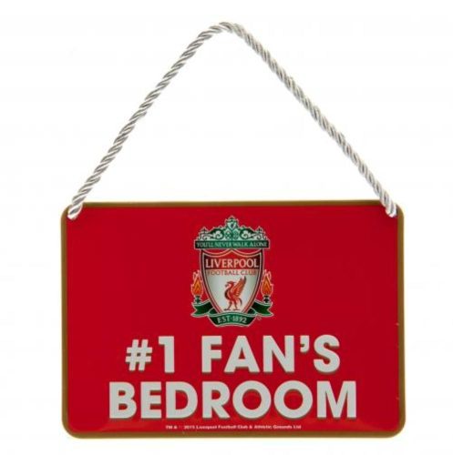 Liverpool fém hálószoba kis tábla Nr, 1, Fan