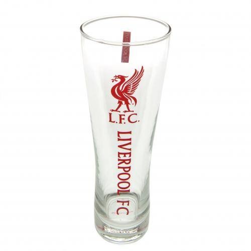 Liverpool sörös pohár üveg nagy Crest