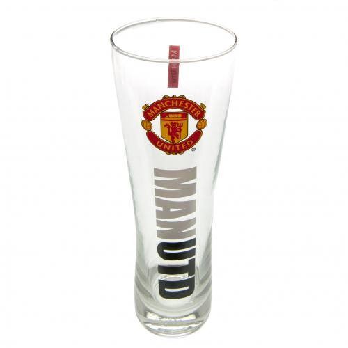 Manchester United sörös pohár üveg nagy MAN UTD