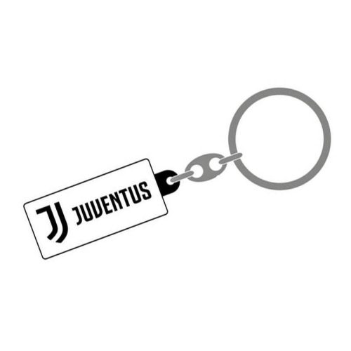 Juventus kulcstartó fém Quadrato
