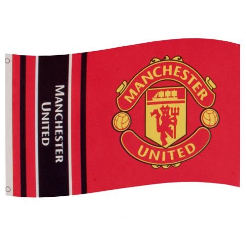 Manchester United szurkolói zászló Words