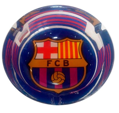 FC Barcelona nagy üveg hamutál címeres Grande