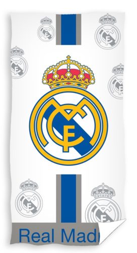 Real Madrid szurkolói törölköző fehér Blanco Crest