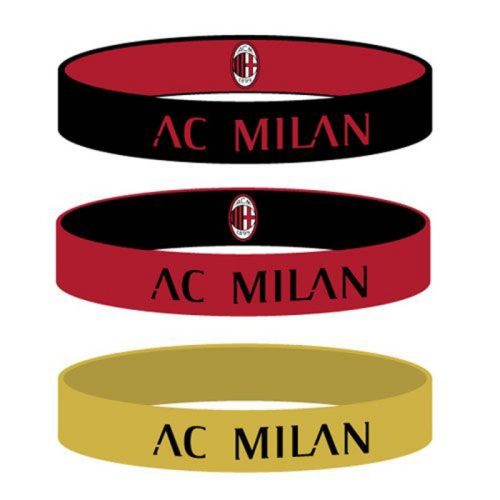 AC Milan szilikon karkötő 3db-os