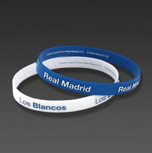 Real Madrid szilikon karkötő 2db-os Los Blancos