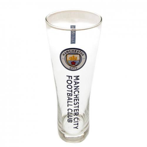 Manchester City sörös pohár üveg címeres nagy