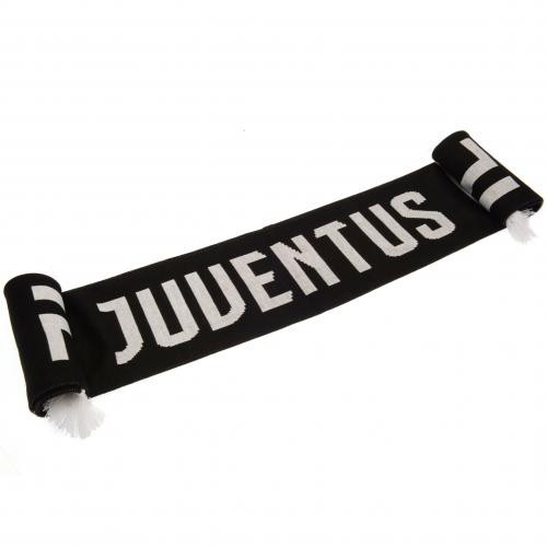 Juventus vastag két oldalas szurkolói sál Nero