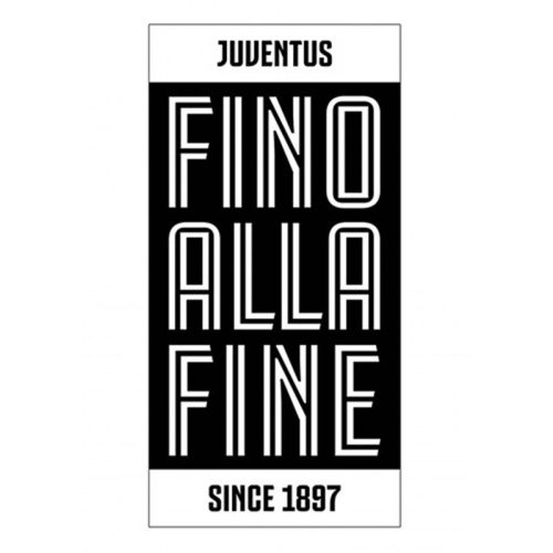 Juventus strand törölköző Fino Alle Fine Since
