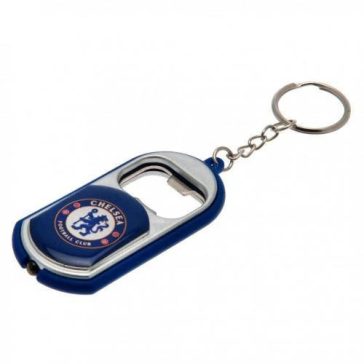 Chelsea sörnyitós kulcstartó led lámpával