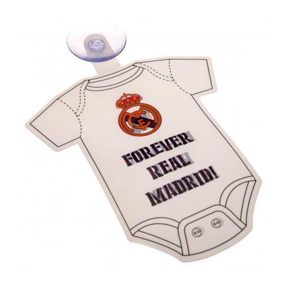 Real Madrid Baby on board autós tábla