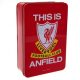 Liverpool FC fém tároló doboz Anfield