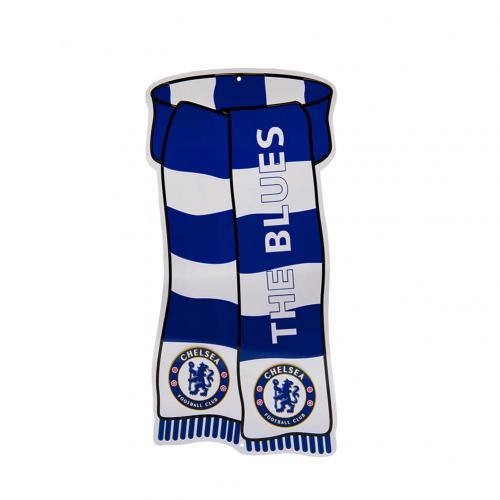 Chelsea FC sál alakú fém tábla "The Blues"