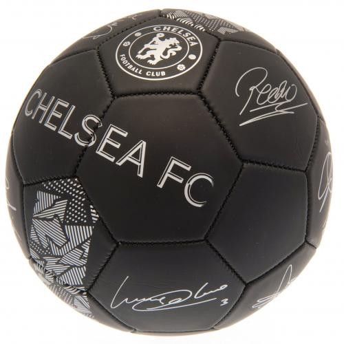 Chelsea FC aláírt labda 5' Carbon-Negro Signature