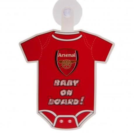 Arsenal baby on board autós mini body