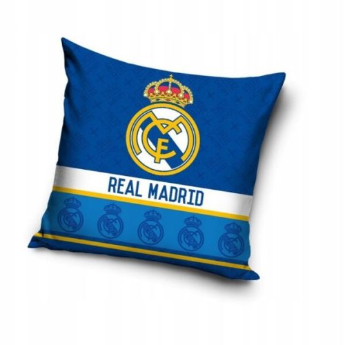 Real Madrid díszpárna Crest Text