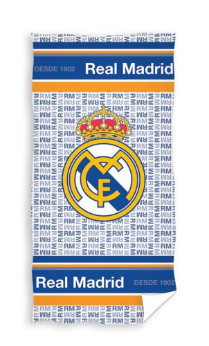 Real Madrid törölköző RM Text