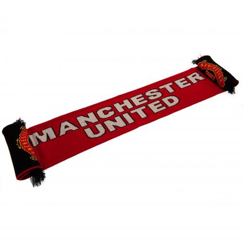Manchester United FC dupla oldalas kötött sál SignCrest