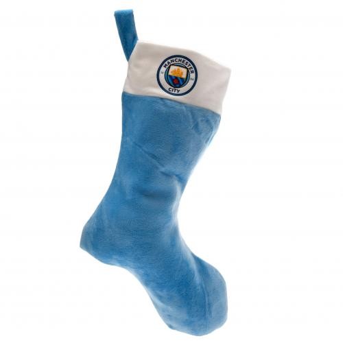 Manchester City FC mikulás zokni