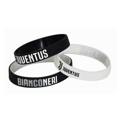 Juventus FC szilikon karkötő 3 db-os Bianco Neri
