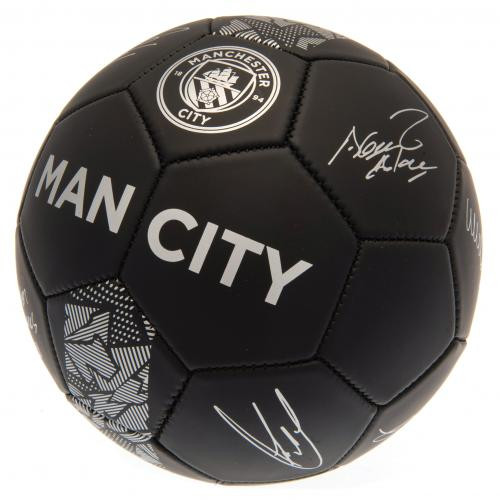 Manchester City aláírásos 5' labda MattMetal