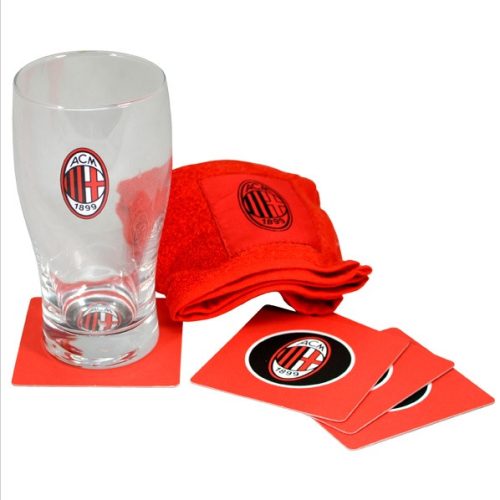 AC Milan FC sörös pohár mini bár szett Crest