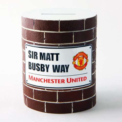 Manchester United FC  kerámia persely BrickSign