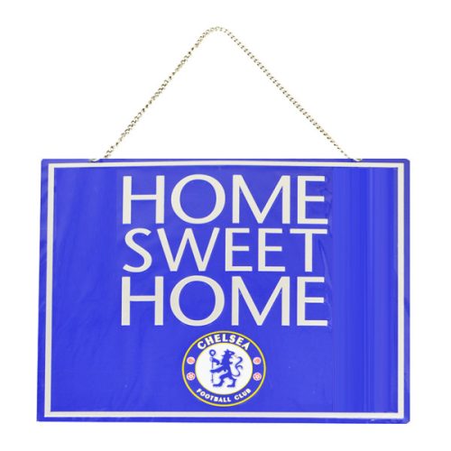 Chelsea FC Home Sweet Home fém tábla