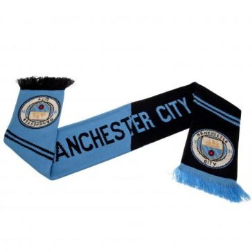 Manchester City szurkolói sál címeres Half&Half