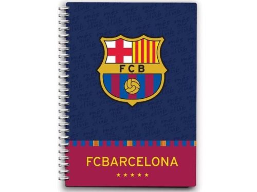 FC Barcelona spirálos notesz füzet Crest