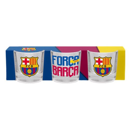 FC Barcelona kupicás feles pohár szett 3 db-os