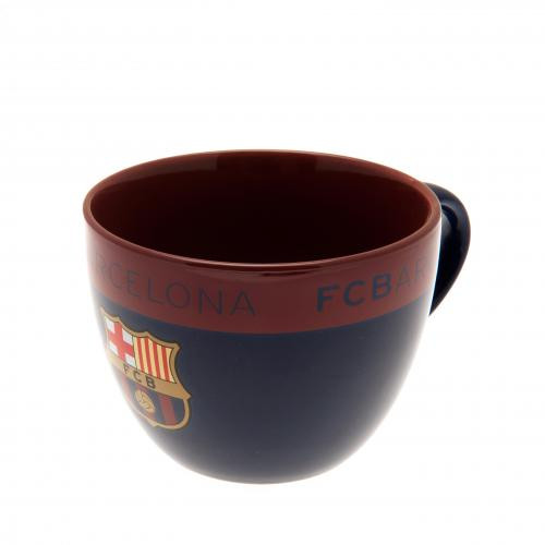 FC Barcelona nagy cappuccino bögre Crest
