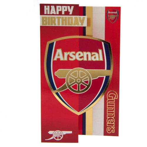 Arsenal FC szülinapi üdvözlő kártya