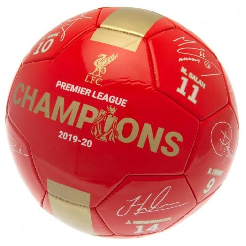 Liverpool FC labda 5" Premier League Signature Gold