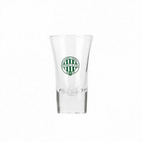 FTC Fradi üveg feles pohár 