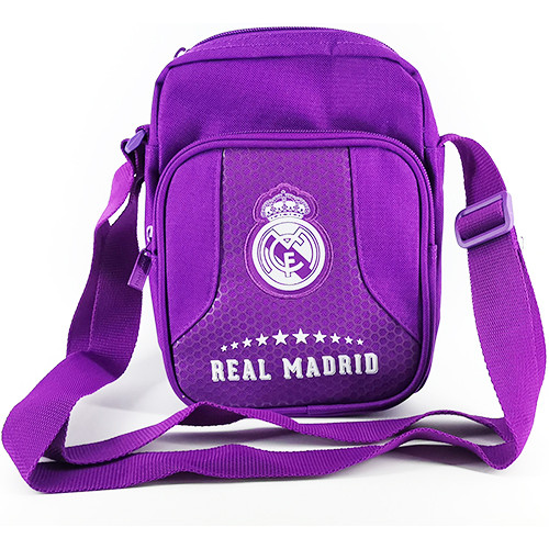 Real Madrid közepes oldaltáska Púrpura