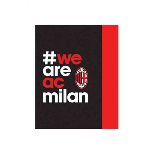 AC Milan FC polár takaró Crest