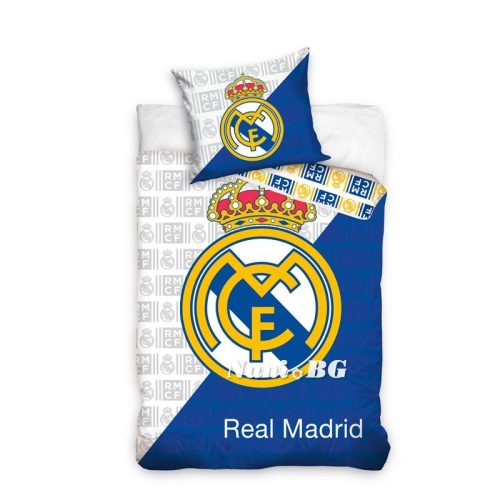 Real Madrid FC ágyneműhuzat garnitúra Half&Half 140x200